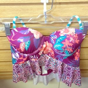 Social Angel swim suit top from JC Penny’s